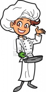 20686920-happy-smiling-female-chef-holding-frying-pan